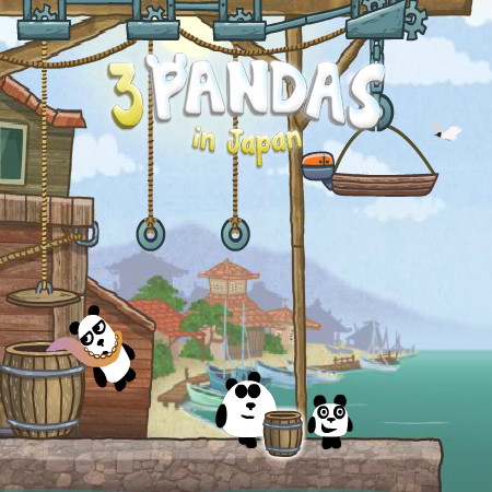 игра 3 панды в японии