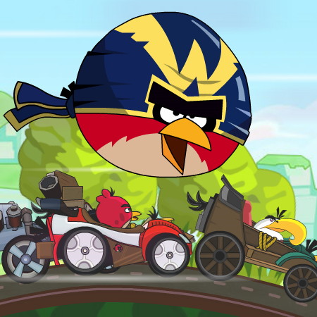 angry birds гонки