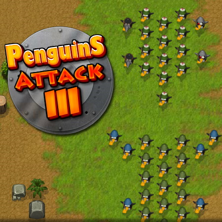 игра атака пингвинов 3
