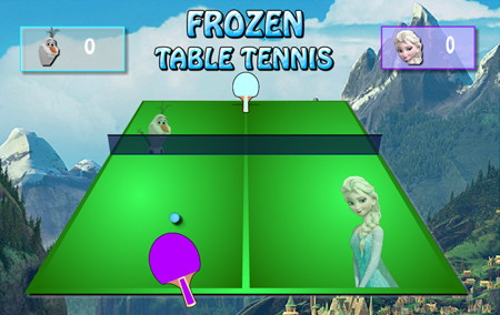 frozen table tennis